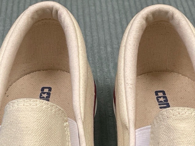 コンバース オールスター カラーズ スリッポン CONVERSE ALL STAR COLORS SLIP-ON 1CJ897 ホワイト 8 26.5 [la-1400]_画像4