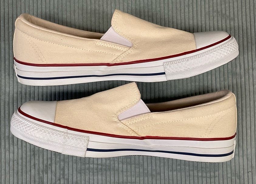 コンバース オールスター カラーズ スリッポン CONVERSE ALL STAR COLORS SLIP-ON 1CJ897 ホワイト 8 26.5 [la-1400]_画像5