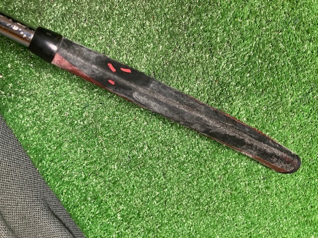 全国送料無料 中古パター オデッセイ WHITE ICE SABERTOOTH2 純正スチール34インチ y3324_画像6