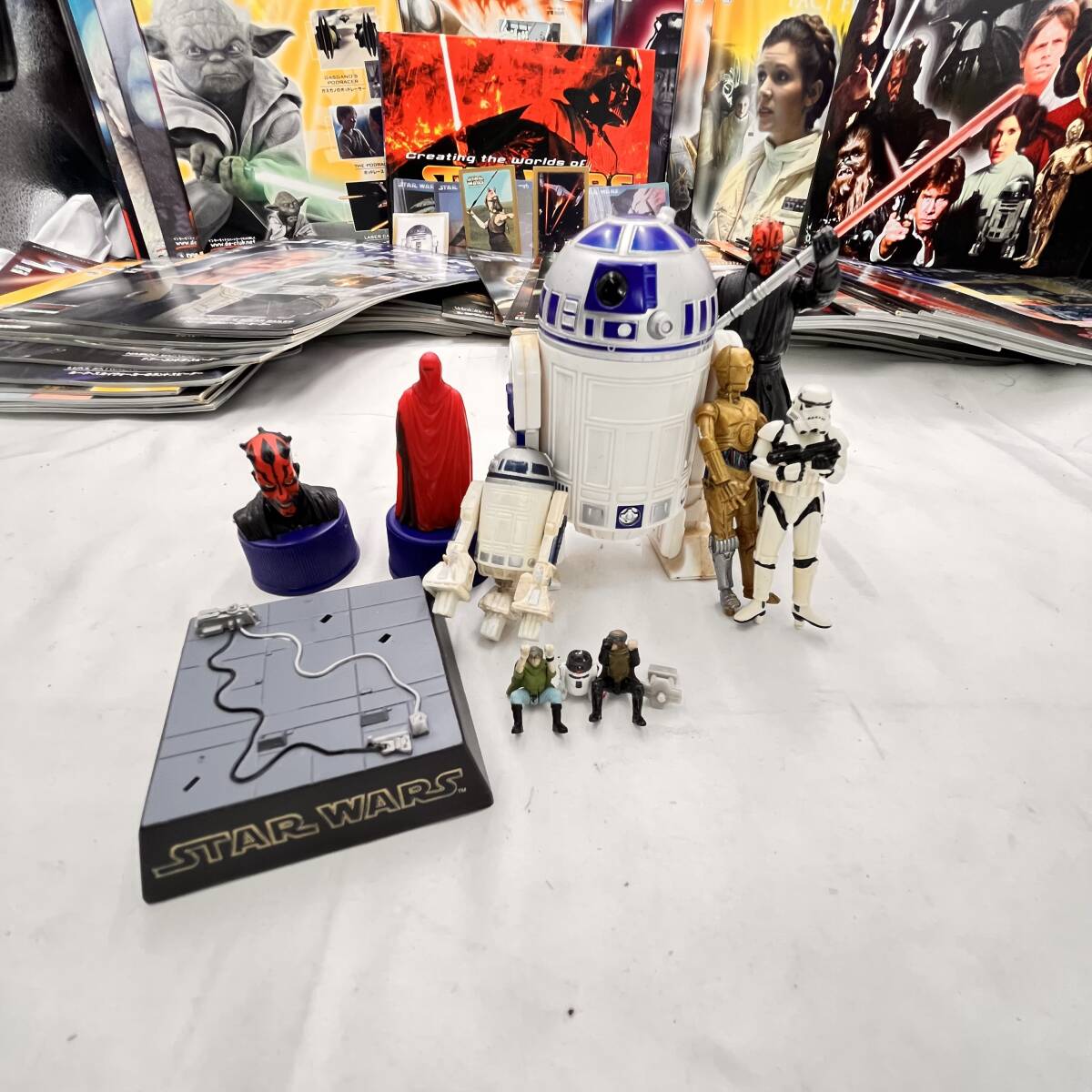 【送料無料】STAR WARS スターウォーズ まとめ売り フィギュア ビークル ファクトファイル 書籍 グッズ コレクション_画像8