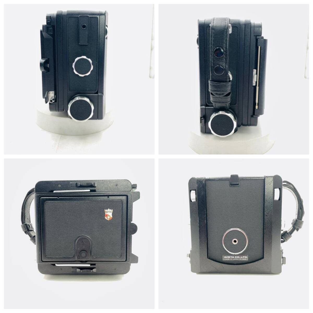 【送料無料】WISTA 45 大判フィルムカメラ 本體のみ ジャンク品 Made in Japan
