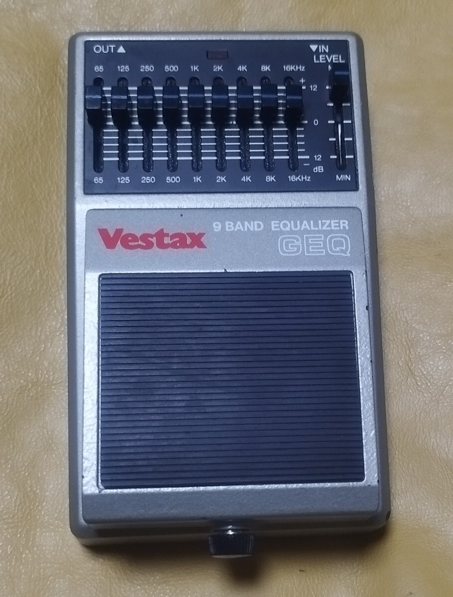 VESTAX 9BAND EQUALIZER GEQ