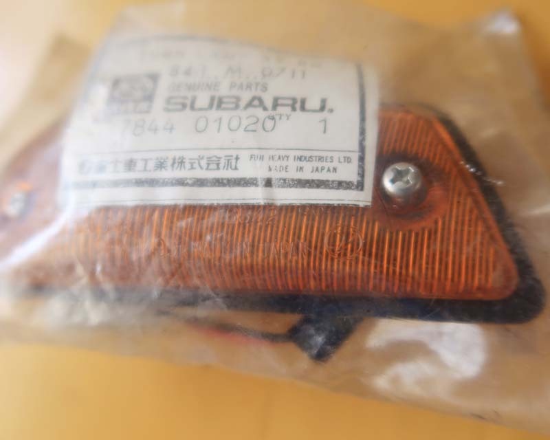 ◆旧車 スバル純正 未使用◆レックス?◆サイド ウインカーランプ ライト ASSY 右◆7844 01020 当時物 OEW 1495_画像3