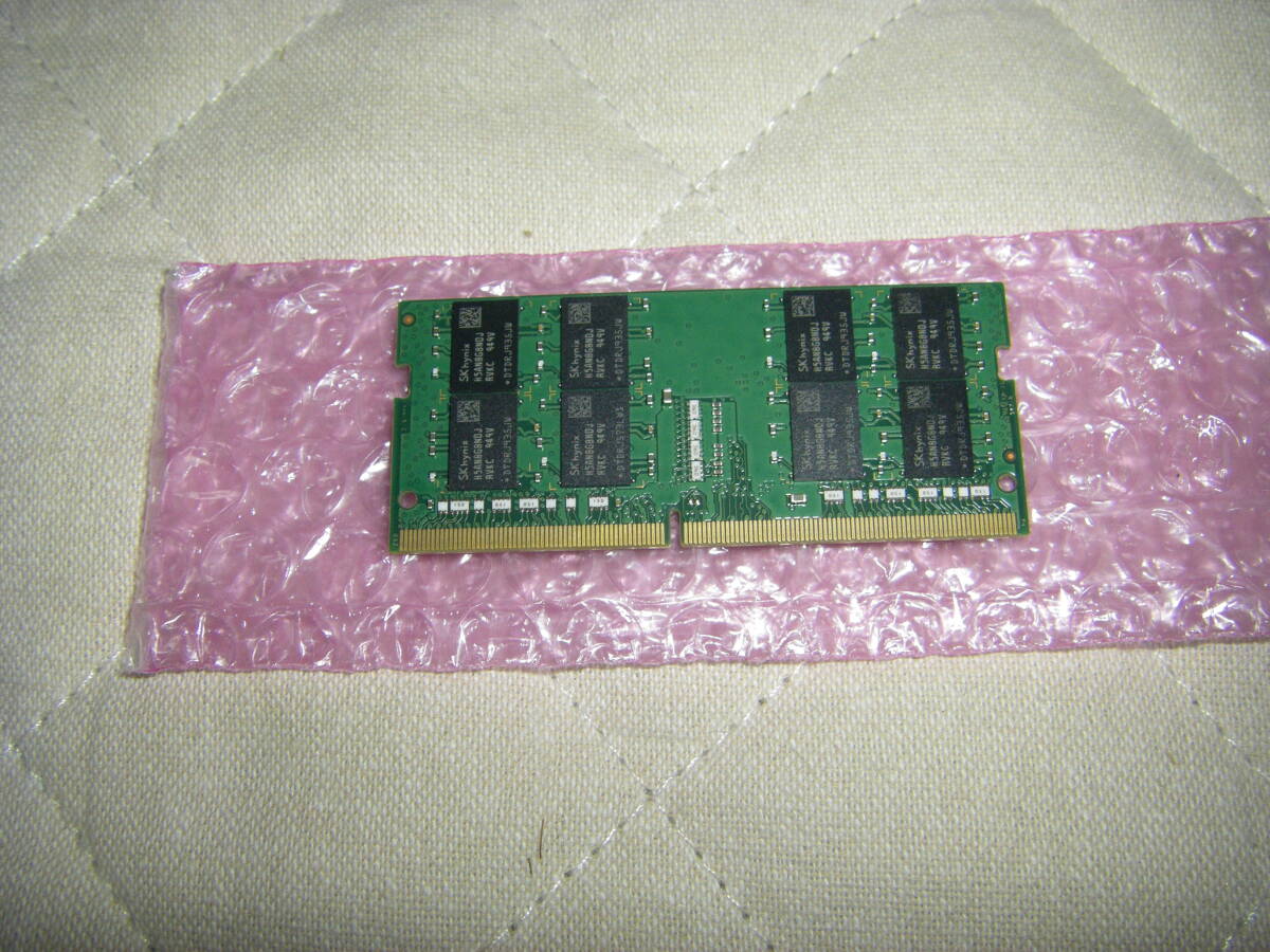 16GB 完全動作品　相性問題皆無　SK　PC4-2666V 16GB ノートパソコン用_画像2