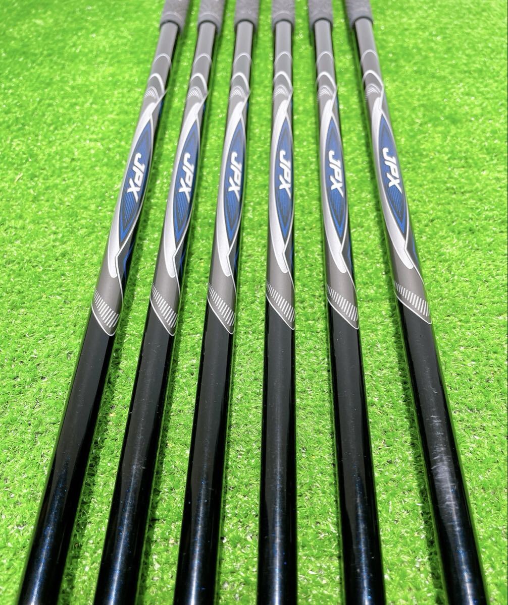 ★MIZUNO ミズノ★JPX825 FORGED アイアンセット 5-9Pw 6本セット カーボンシャフト MI-200 FLEX R 男性 ゴルフクラブ 中古 GOLF JPX _画像8