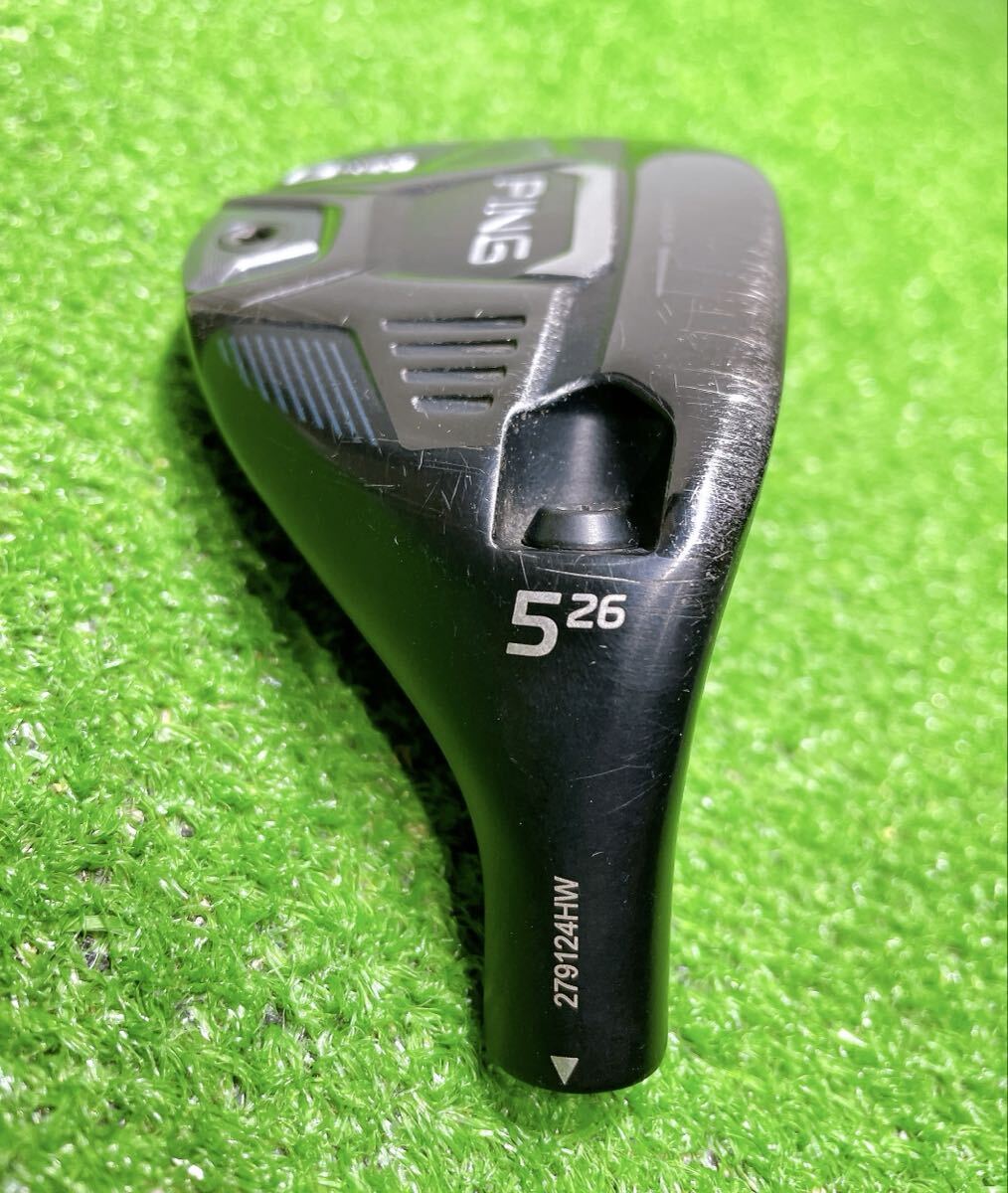 ☆名器 PING G425☆ユーティリティ 5U 26° ヘッド のみ ヘッド単体 単品 ピン UT 5UT 5番 U5 ハイブリッド ユーティリティー 425_画像3