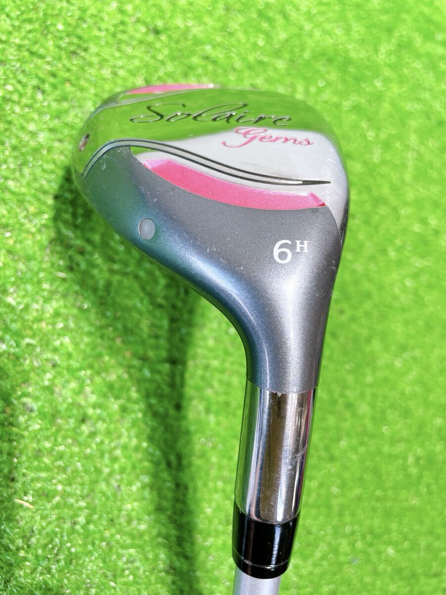 *Callaway Solaire gems* женский служебная программа 6H FLEX Lso Laile jems одиночный товар hybrid Golf UT женский дамский 6 номер 6U