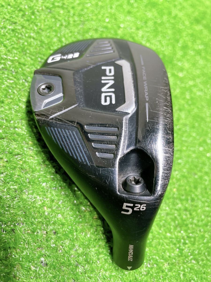 ☆名器 PING G425☆ユーティリティ 5U 26° ヘッド のみ ヘッド単体 単品 ピン UT 5UT 5番 U5 ハイブリッド ユーティリティー 425_画像2