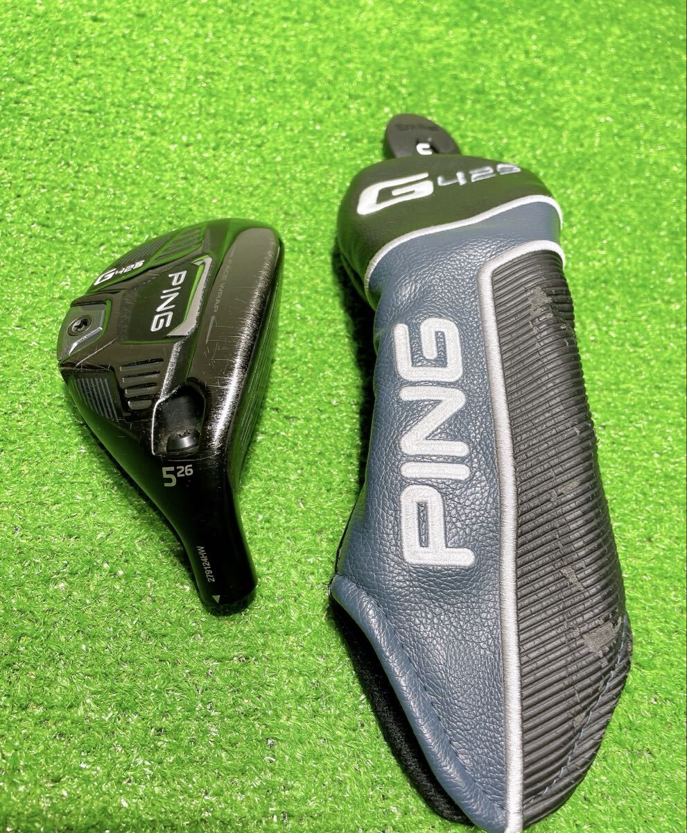 ☆名器 PING G425☆ユーティリティ 5U 26° ヘッド のみ ヘッド単体 単品 ピン UT 5UT 5番 U5 ハイブリッド ユーティリティー 425_画像9