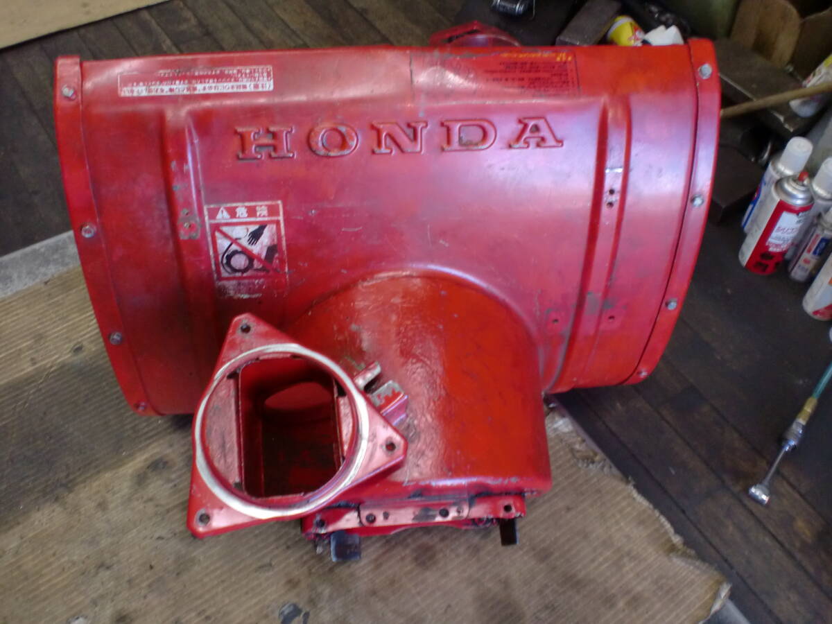 ホンダ 除雪機 ＨＳ80　後期型 中古 純正 実動 オーガケース　ベルトガイド付　HONDA _画像2