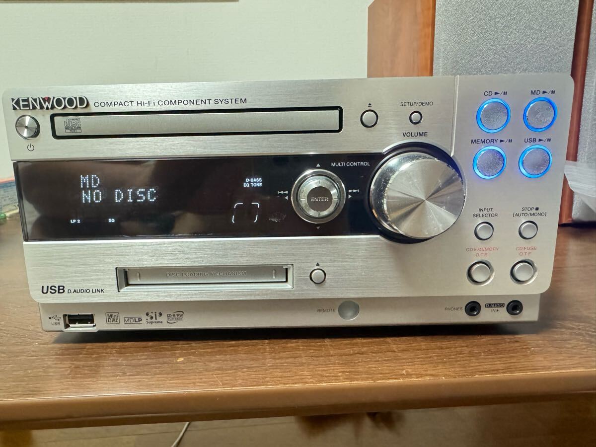 【通電のみ】KENWOOD高級 システムコンポ RD-UDA77 /UDA77-M_画像2