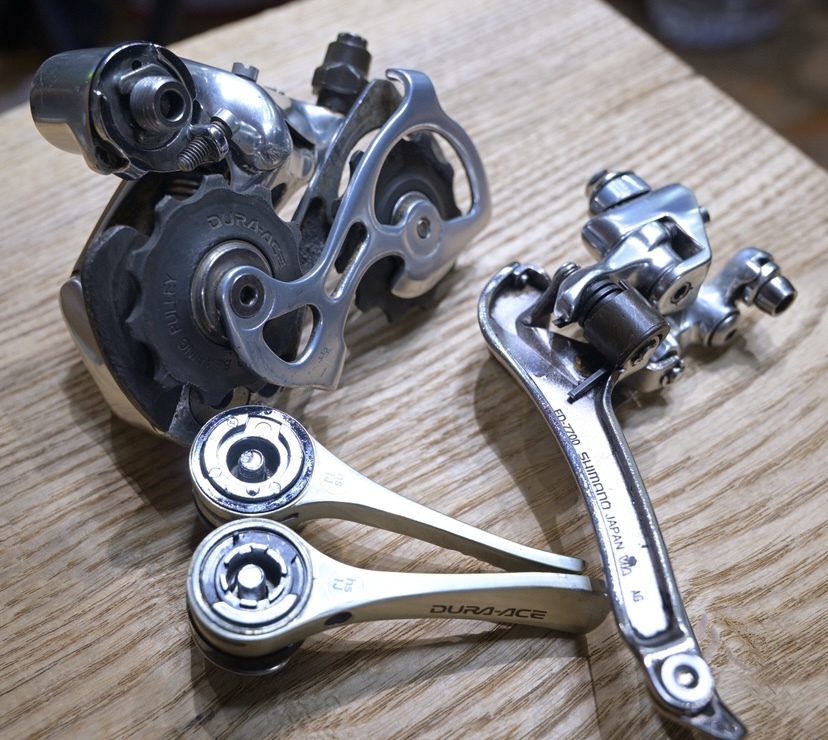SHIMANO 7700DURA ACE 9S F/D R/D W lever