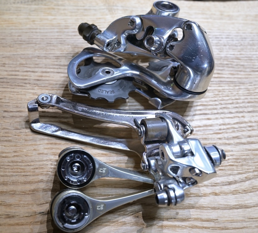 SHIMANO 7700DURA ACE 9S F/D R/D W lever