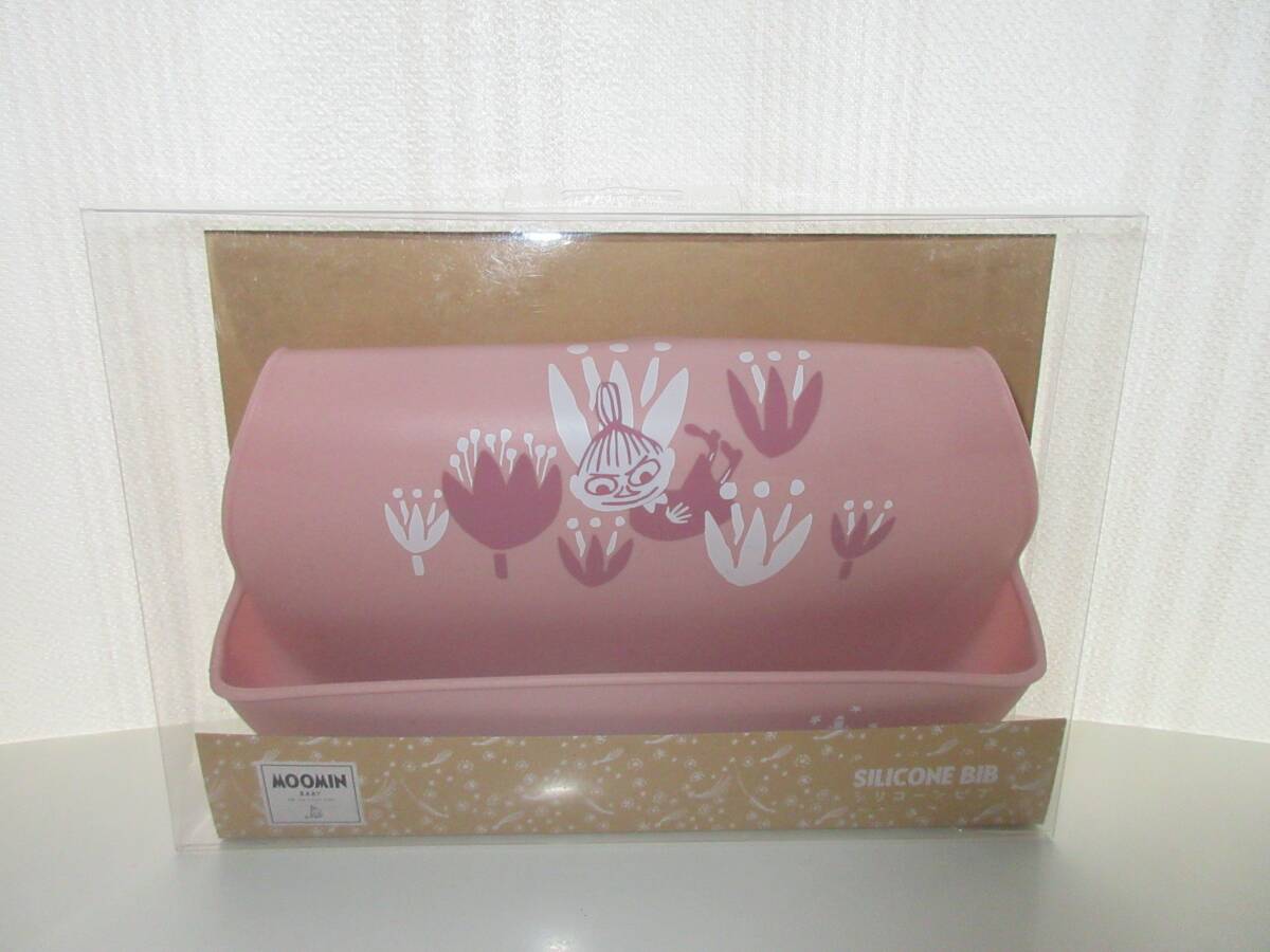 DADWAY ダッドウェイ　ムーミン ベビー　シリコーンビブ　（ピンク　リトルミイ）　お食事 ビブ　お食事エプロン　食洗機可_画像9