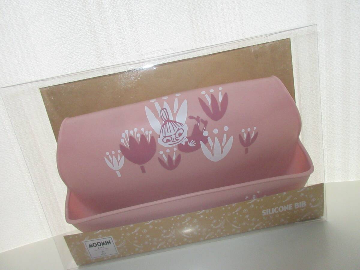 DADWAY ダッドウェイ　ムーミン ベビー　シリコーンビブ　（ピンク　リトルミイ）　お食事 ビブ　お食事エプロン　食洗機可_画像10