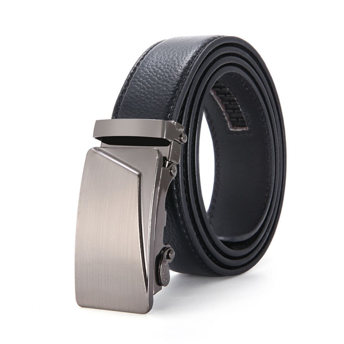 ベルト ブラック レザー レザーベルト 軽量 ベルト_画像1