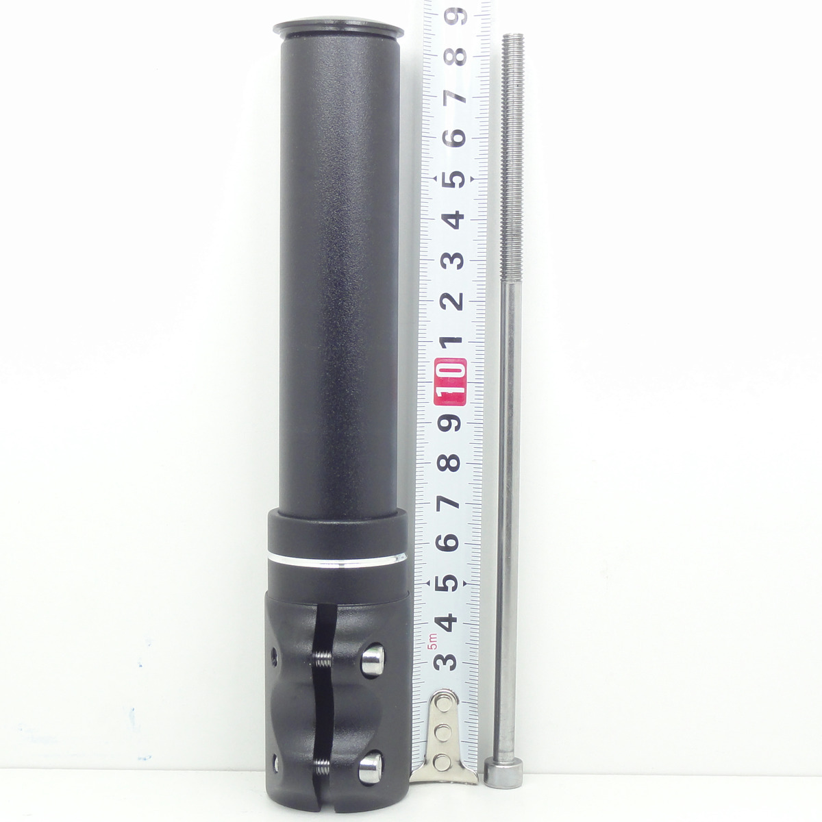 新品 コラム延長 全長180mm エクステンダー アダプター オーバーサイズ28.6mm ステムライザー 自転車 MTB ロードバイク 送料無料_画像3