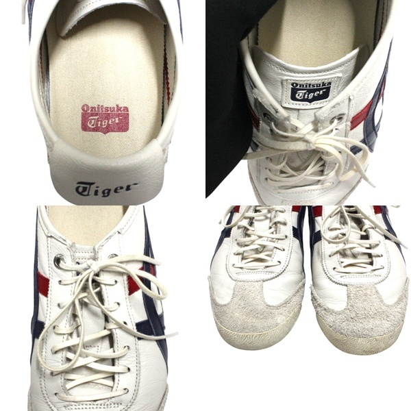OnitsukaTiger オニツカタイガー 1183A036 MEXICO 66 SD メンズ スニーカー 約26.5cm中古品 used AB_画像6