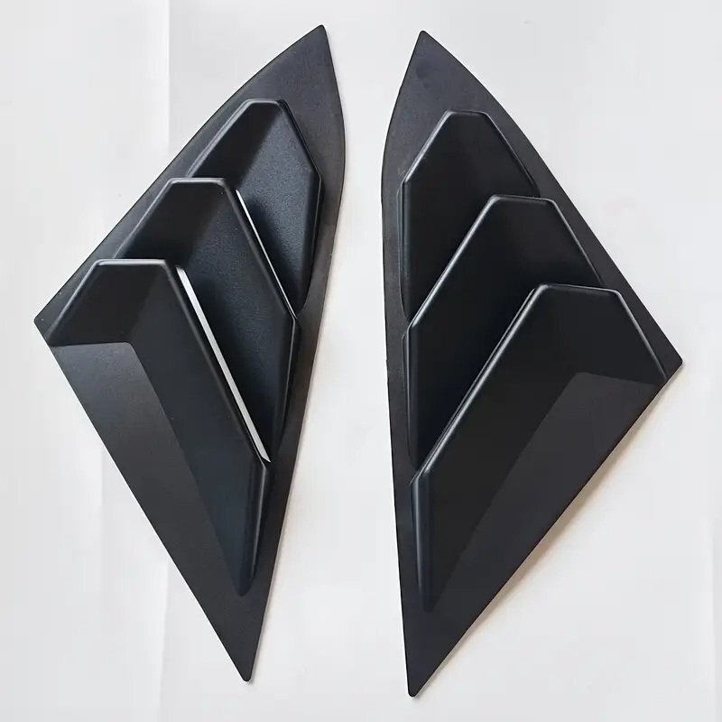 *HONDA Civic (CIVIC) FC1( no. 10 поколение )* боковой воздух отдушина / боковой жалюзи матовый черный * левый и правый в комплекте двусторонний лента . простой украшать!