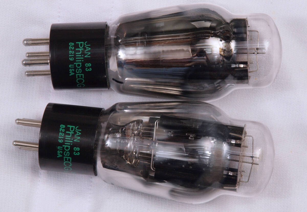 未使用水銀蒸気整流管 PHILIPS JAN83 2本です_画像4