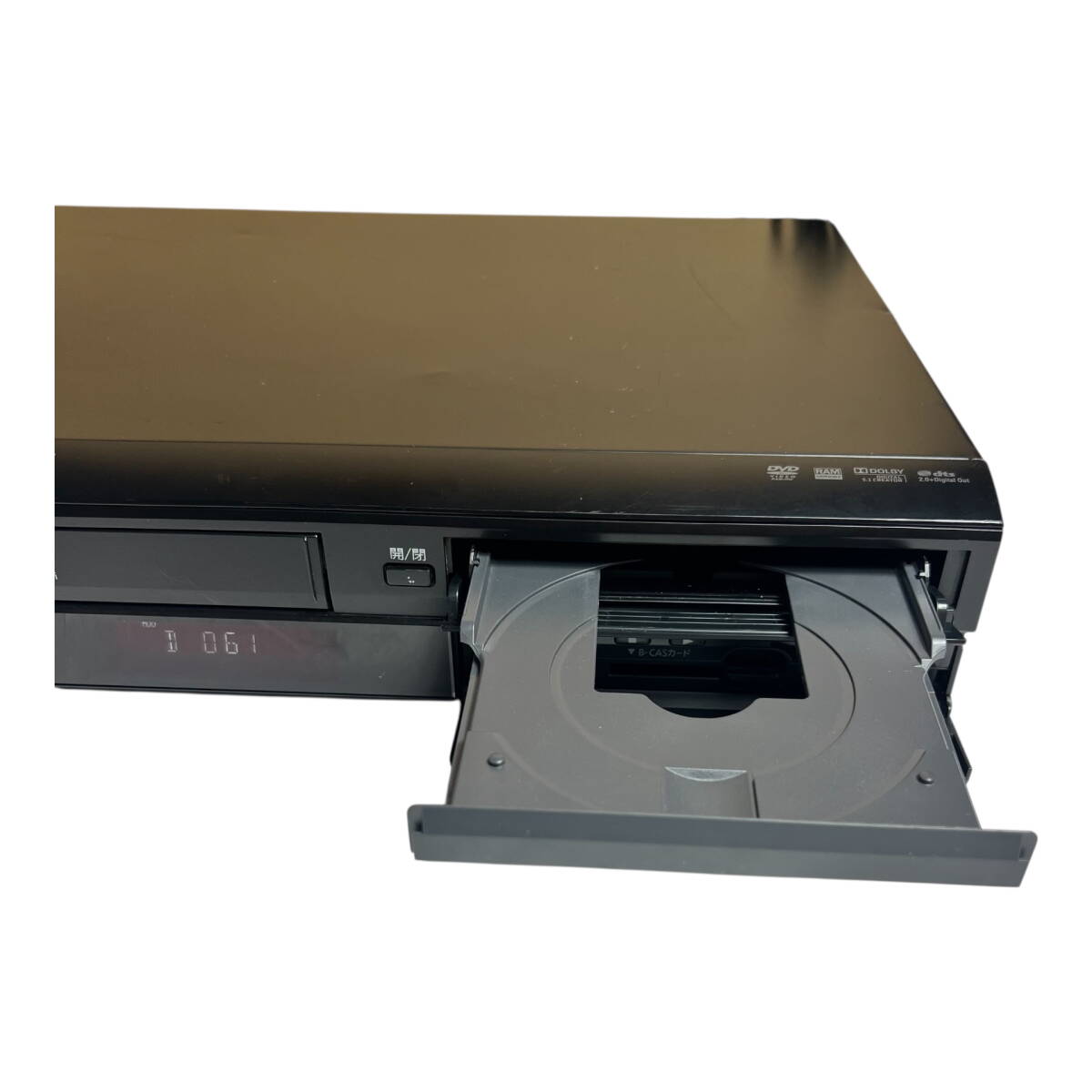 1円スタート 【動(dòng)作品】パナソニック panasonic 250GB DVDレコーダー VHSビデオ一體型 DIGA DMR-XP25V-K