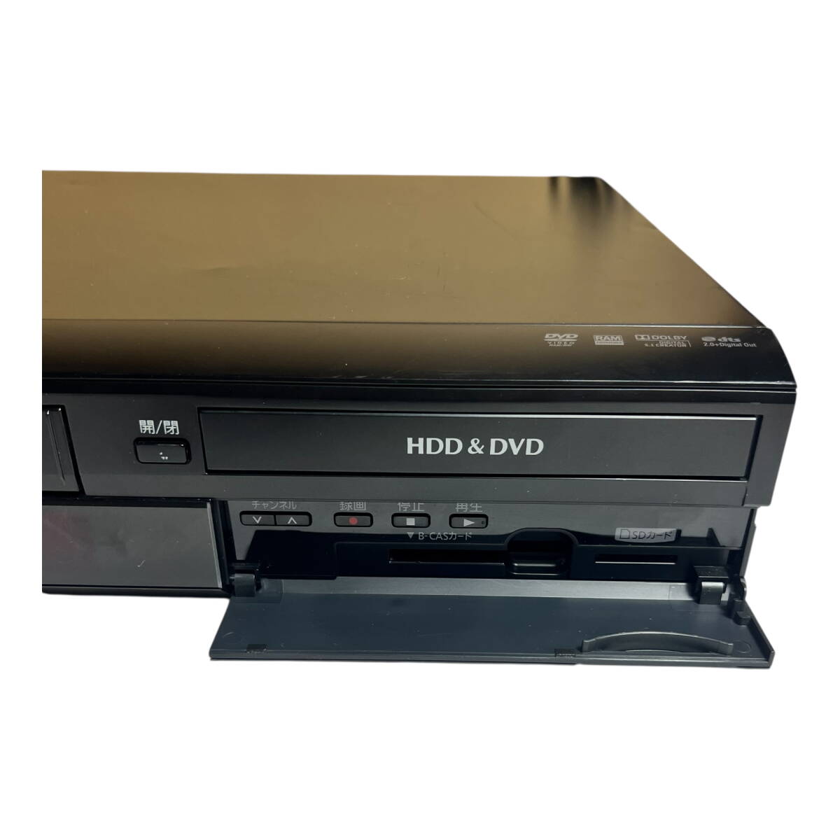 1円スタート 【動(dòng)作品】パナソニック panasonic 250GB DVDレコーダー VHSビデオ一體型 DIGA DMR-XP25V-K