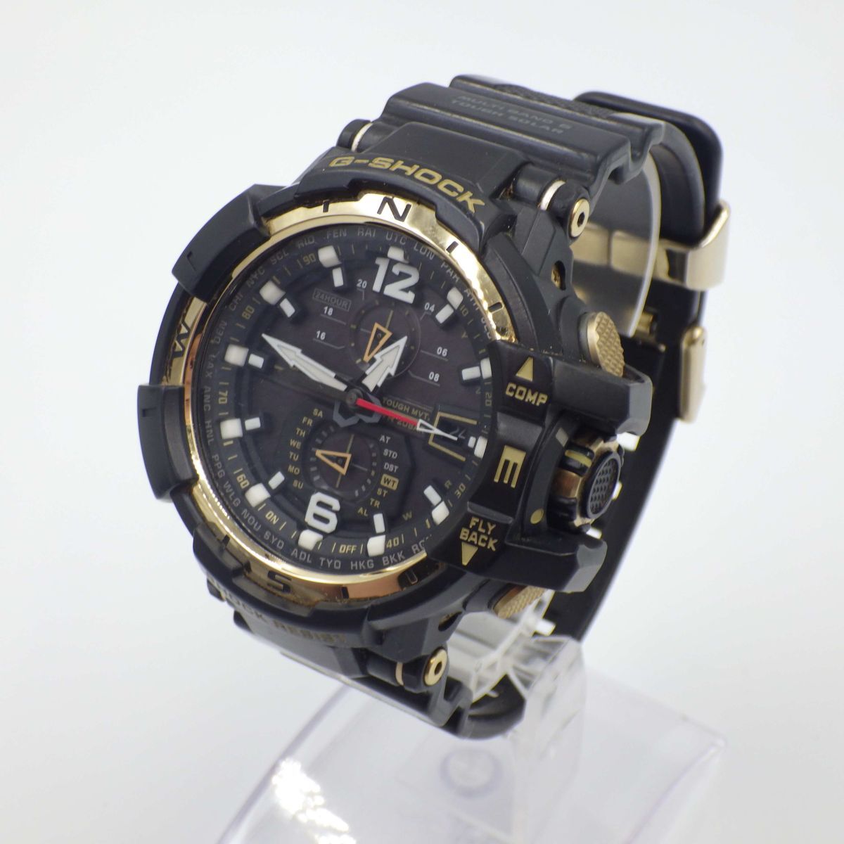 489629【1円スタート】CASIO カシオ 稼動(dòng)品 GW-A1130 G-SHOCK 30周年記念モデル メンズ 時(shí)計(jì) 電波ソーラー ケース52mm
