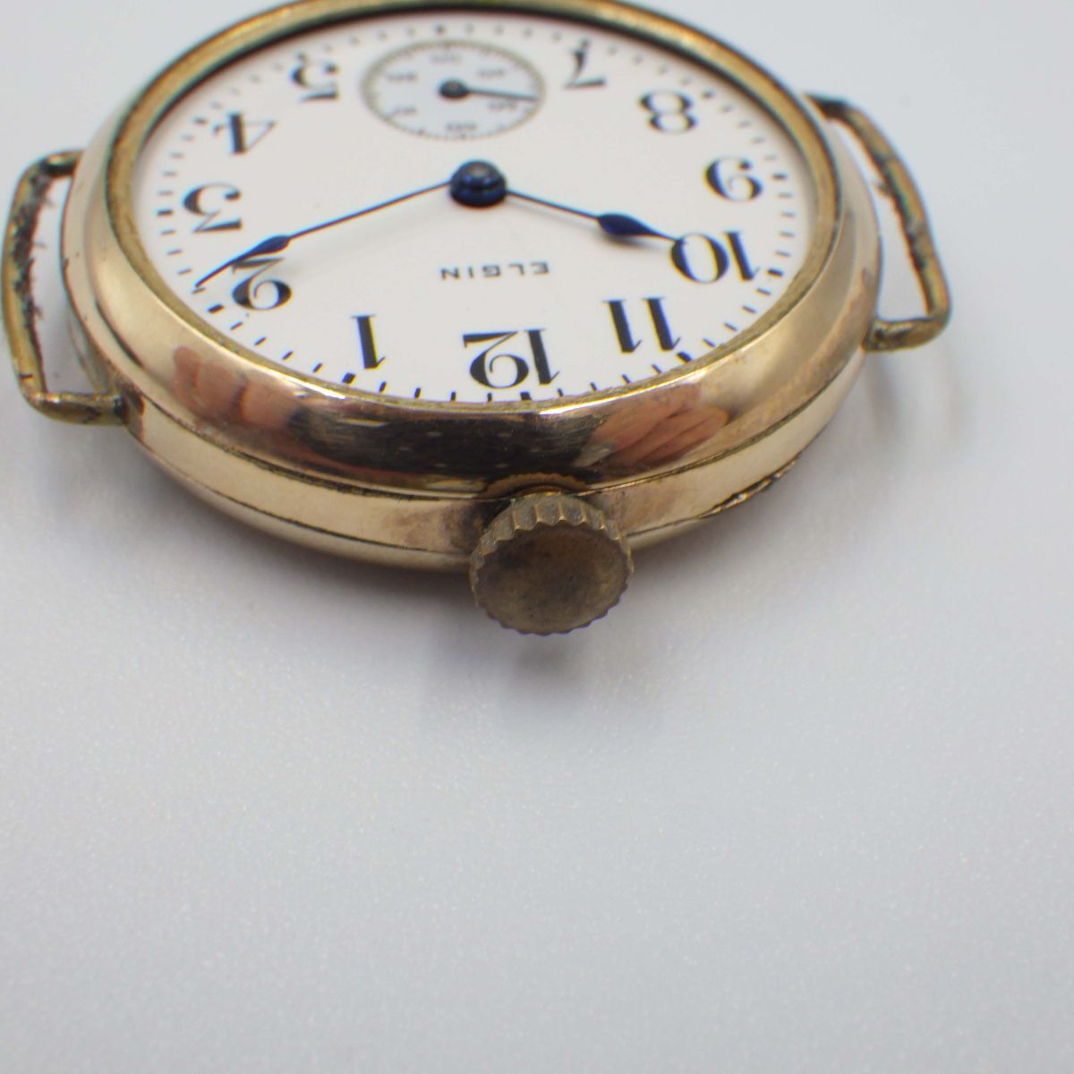 486993/B【1円スタート】ELGIN エルジン 稼動品 B&B ロイヤル 20周年記念 スモセコ レディース 時計 手巻き ケース30mm ラグ幅13mm