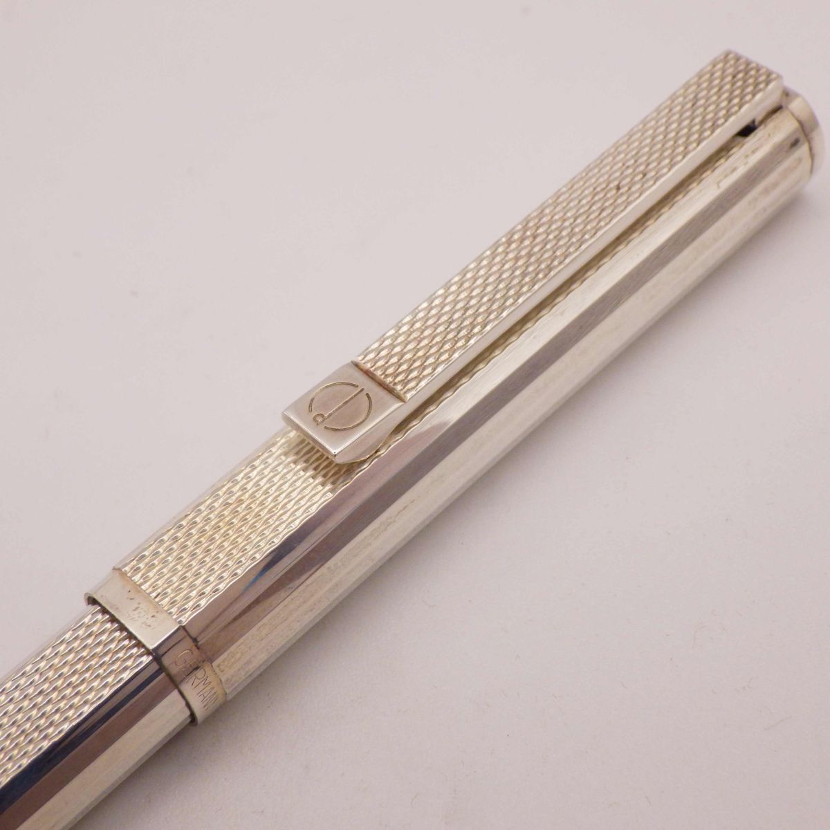 44371Ab【1円スタート】dunhill ダンヒル ボールペン スターリングシルバー 925 筆記用具