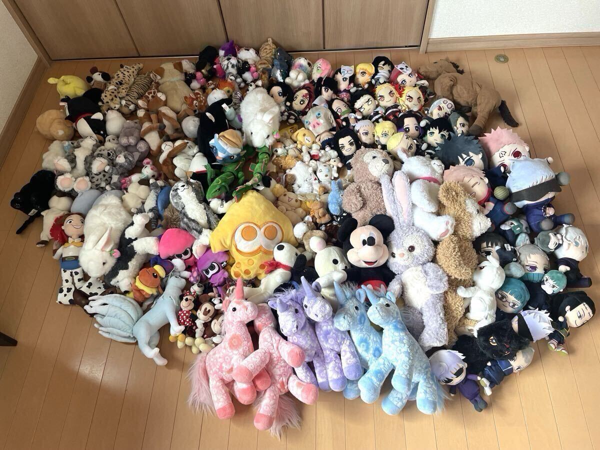 ぬいぐるみ大量　ポケモン?。簦ˉ钎％亥拴`　呪術(shù)廻戦　鬼滅　東京リベンジャーズ　リサとガスパール　スプラトゥーンその他　子供向け