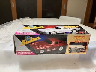 ベンツ1956 ブリキミニカー　1/24ぐらい（全長２４ｃｍ）　フリクションサウンド