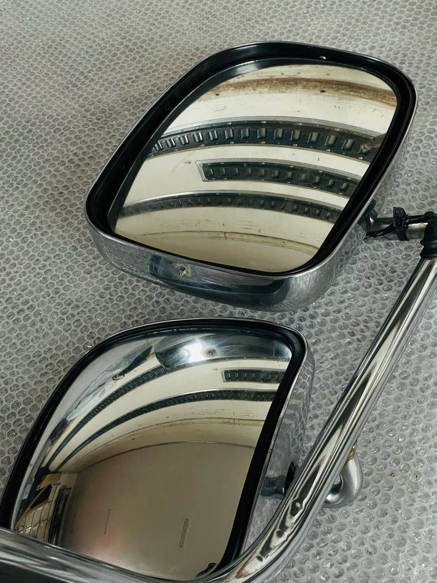 оригинальный Giga Isuzu Isuzu saec способ хромированные зеркала металлизированный зеркало заднего вида хромированные зеркала крепление, опора металлизированный зеркало заднего вида крепление, опора левый и правый в комплекте 150461