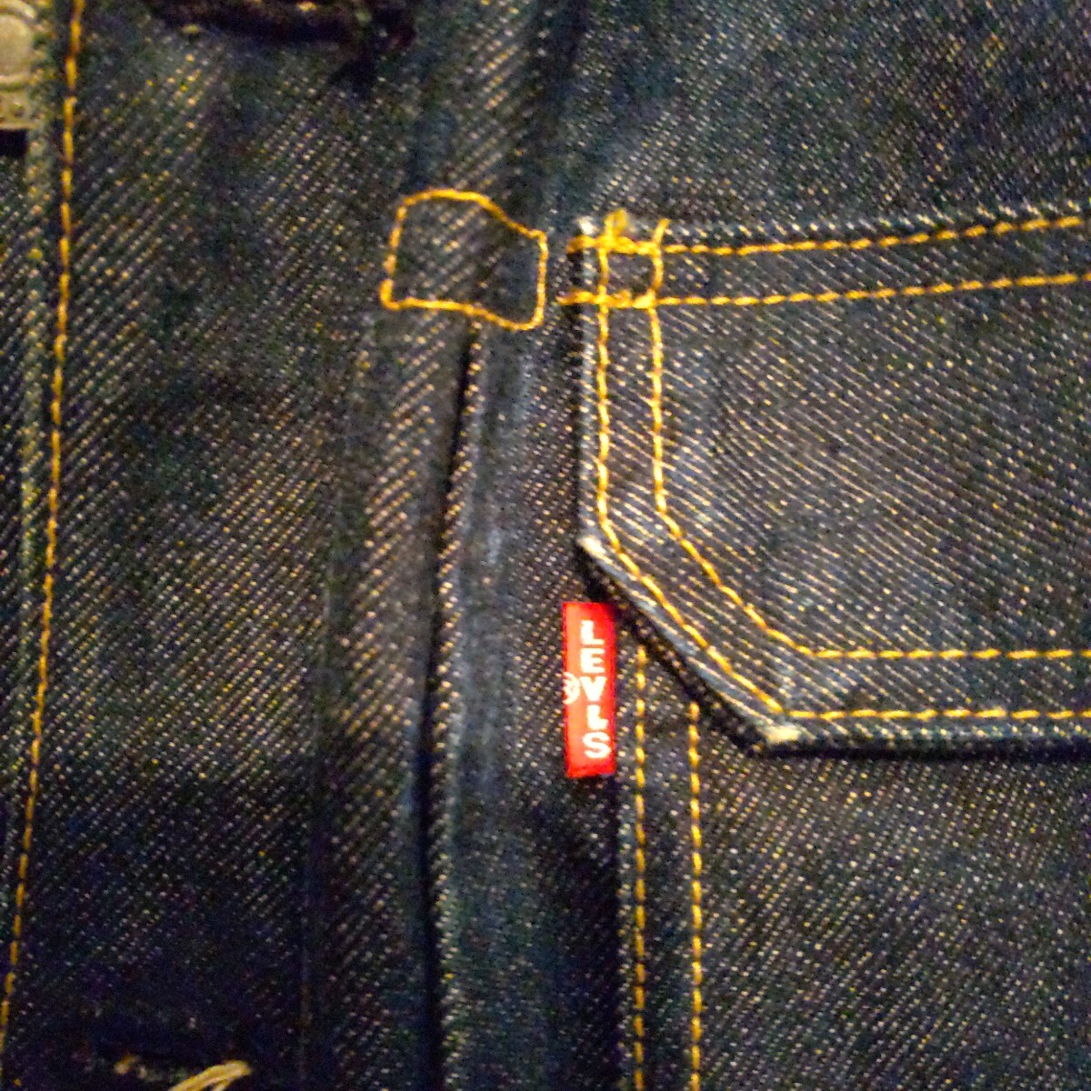 LEVI'S　リーバイス　507　デニムジャケット　Gジャン　ジージャン　38　日本制　