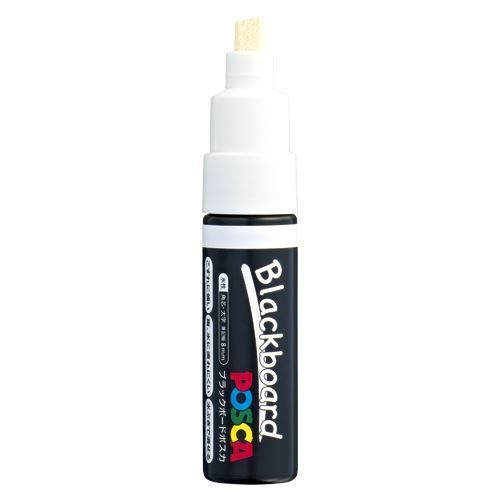 メール便発送 三菱鉛筆 ブラックボードポスカ 太字 白 PCE2508K1P.1 00013789_画像1