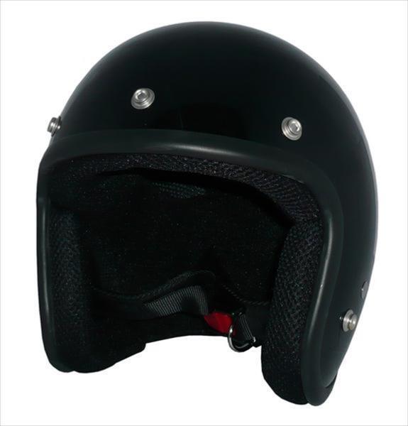 ZK-380 スモールジェット(メタリックブラック) SG公認 全排気量可 サイズ調(diào)整S~L可能 盜難防止金屬リング 新基準(zhǔn)強化バックル