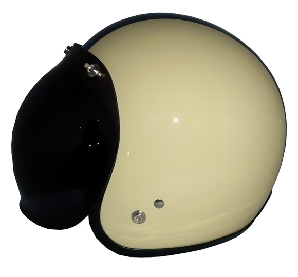 スモールジェット(アイボリ/ネイビ)+ダークスモーク SG公認(rèn) 全排気量可 調(diào)整スポンジ付屬 內(nèi)裝を外して洗える！