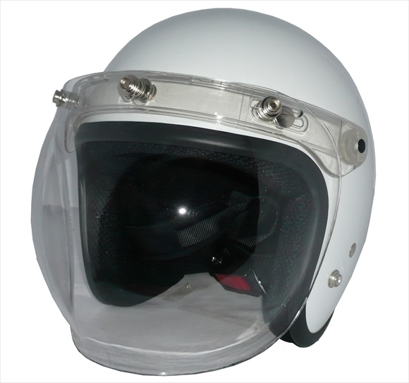 ZK-380 スモールジェット(パールホワイト)+クリアーバブル+フリップ 3點セット SG公認 サイズ調(diào)整S~L可能 盜難防止金屬リング