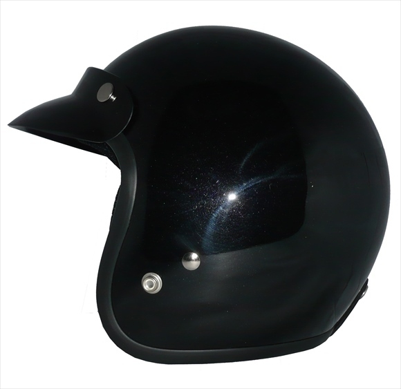 ZK-380 スモールジェット(メタリックブラック) バイザー付き 2點(diǎn)セット SG公認(rèn) 全排気量可 サイズ調(diào)整S~L可能 盜難防止金屬リング