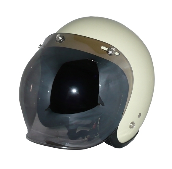 ZK-300 スモールジェット(アイボリー）+スモークミラーシールド SG公認 全排気量可 サイズ調(diào)整S~L可能 內(nèi)裝を外して洗える！