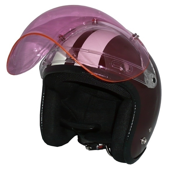 ZK-300 スモールジェット(ブラウン/アイボリ)+ピンク+フリップ SG公認 全排気量可 サイズ調(diào)整S~L可能 內(nèi)裝を外して洗える！