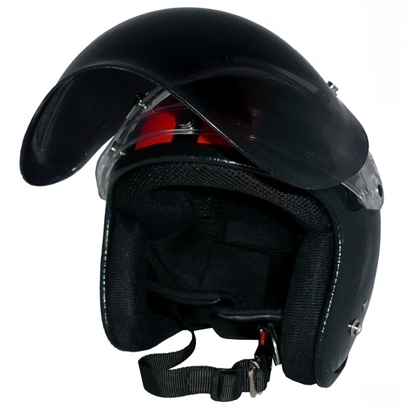 ZK-300 スモールジェット(ブラック/レッド）+ダークスモーク+フリップアップ SG公認(rèn) 全排気量可 サイズ調(diào)整S~L可能 內(nèi)裝を外して洗える！