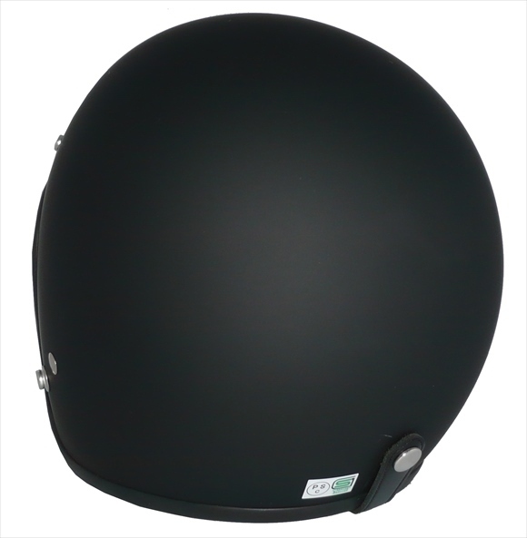 ZK-380 スモールジェット(マットブラック) SG公認 全排気量可 サイズ調(diào)整S~L可能 盜難防止金屬リング 新基準強化バックル