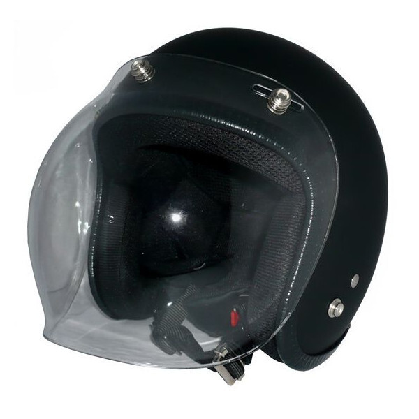 ZK-300 スモールジェット（マットブラック）+クリアーバブル SG公認(rèn) 全排気量可 サイズ調(diào)整S~L可能 內(nèi)裝を外して洗える！