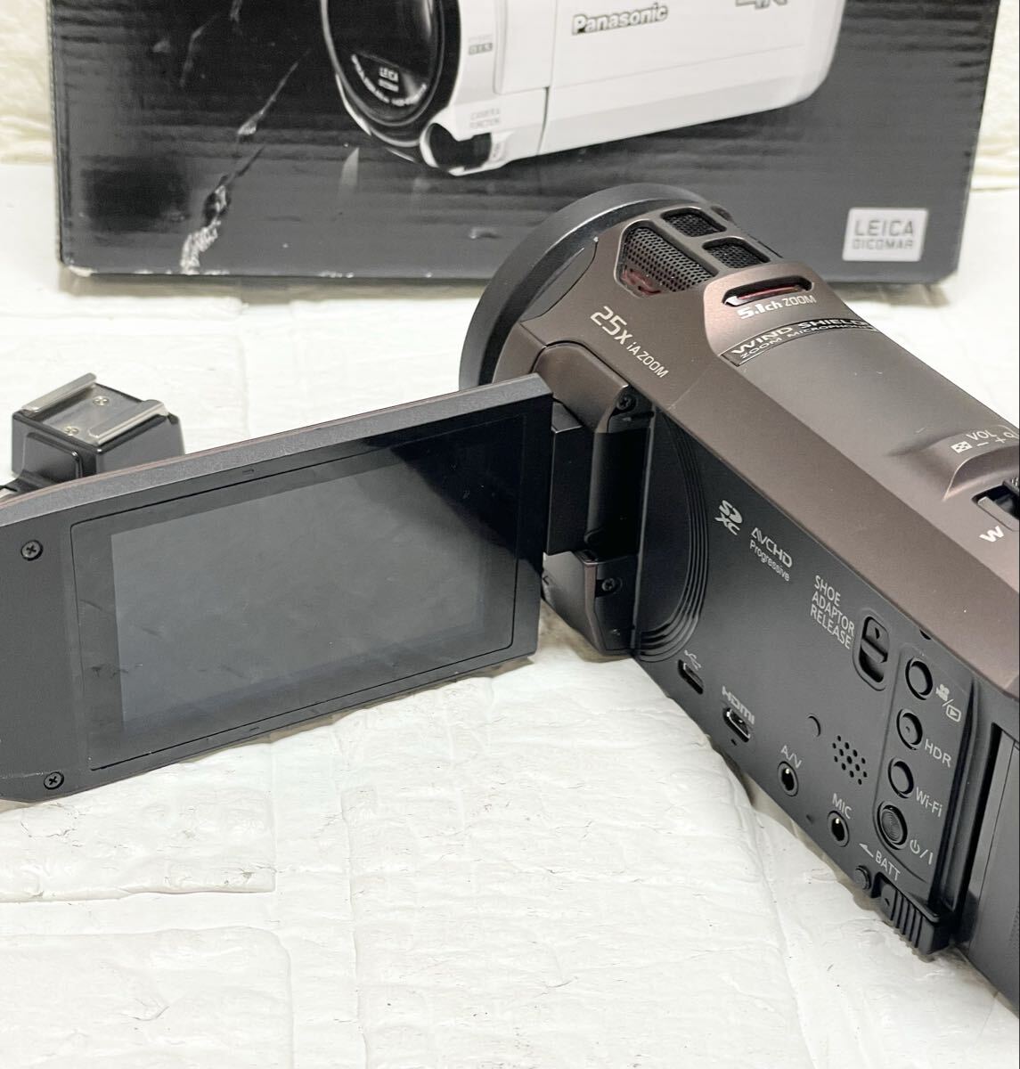 Panasonic パナソニック HC-VX992M ビデオカメラ ハンディカム 箱 付き B6