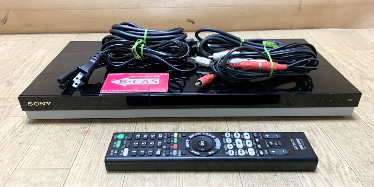 SONY ソニー BDZ-ZW1000 ブルーレイレコーダー 2番組同時(shí)録畫 リモコン B-CASカード アダプター 付き Z35