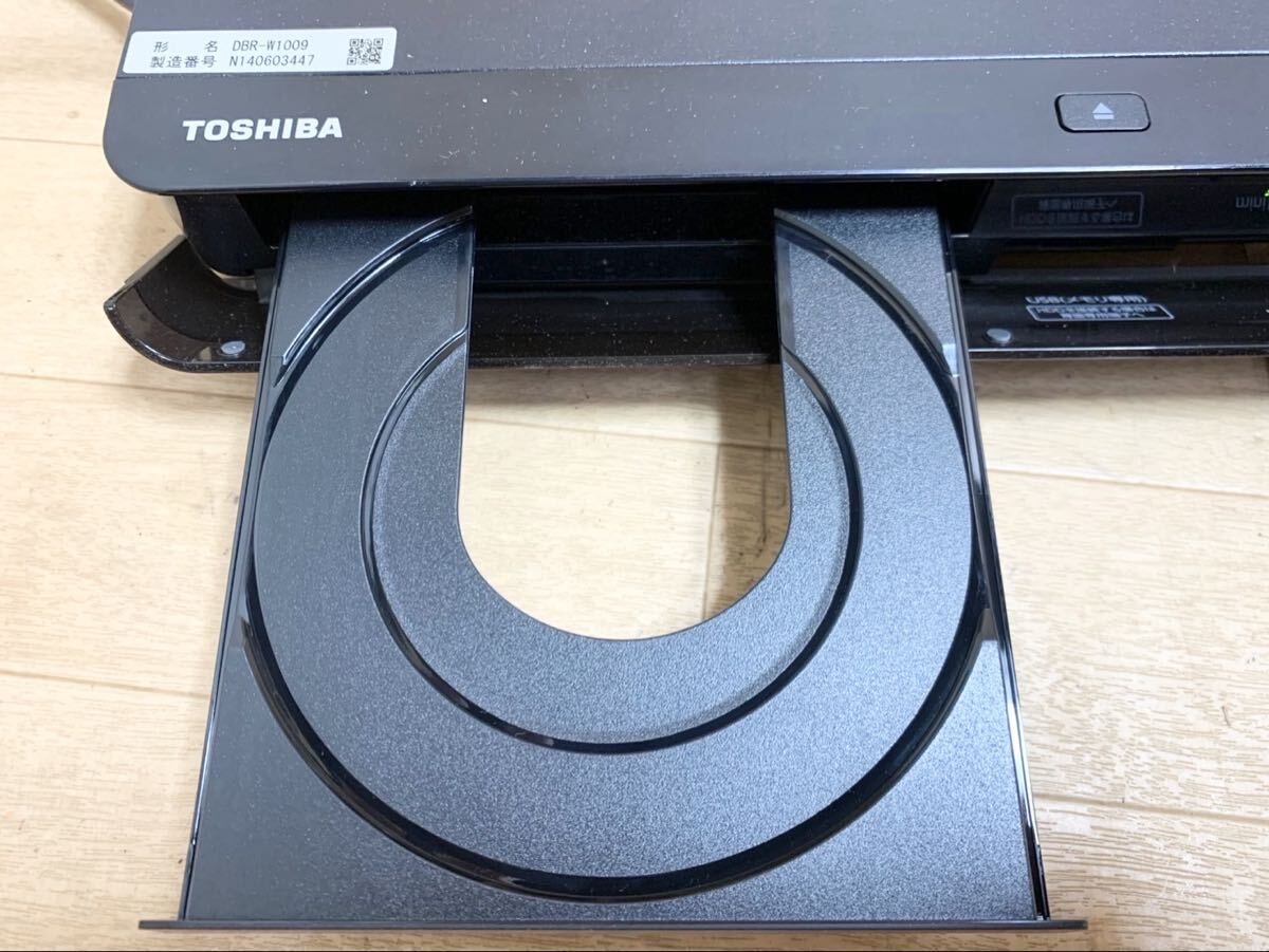 TOSHIBA REGZA 東芝 レグザ HDD&ブルーレイレコーダー DBR-W1009 2020年制 リモコン B-CAS 付き Z34