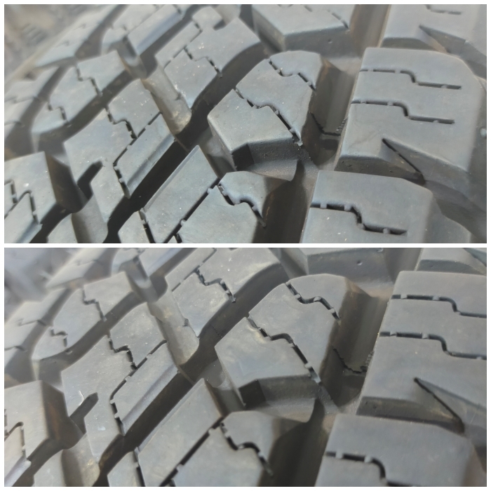 【送料無料】訳アリ MONSTA 175/80R16 91S TERRAIN GRIPPER モンスタ テレーングリッパー 夏タイヤ サマータイヤ 4本 A4249 [中古タイヤ]_画像5