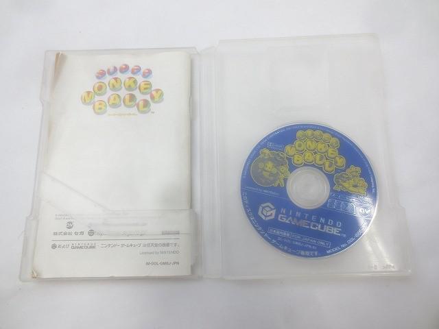 中古品 ゲーム ゲームキューブ ソフト スーパーモンキーボール 周辺機(jī)器 メモリーカード グッズセット