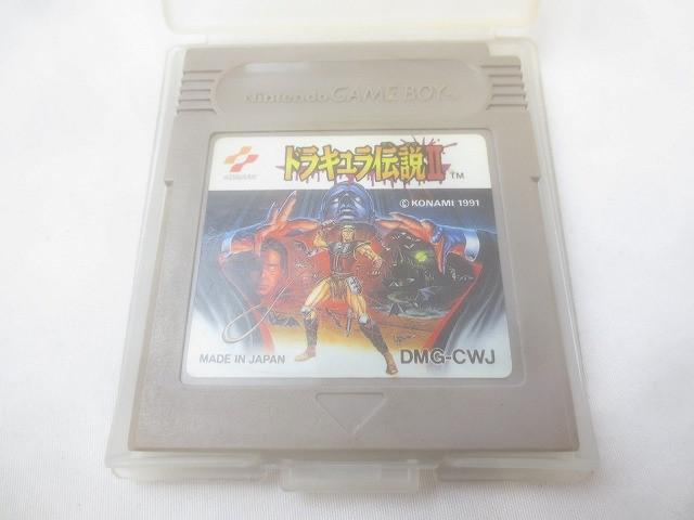 中古品 ゲーム ゲームボーイ ソフト 2點 ドラキュラ伝説 II 悪魔城すぺしゃる ぼくドラキュラくん グッズセット