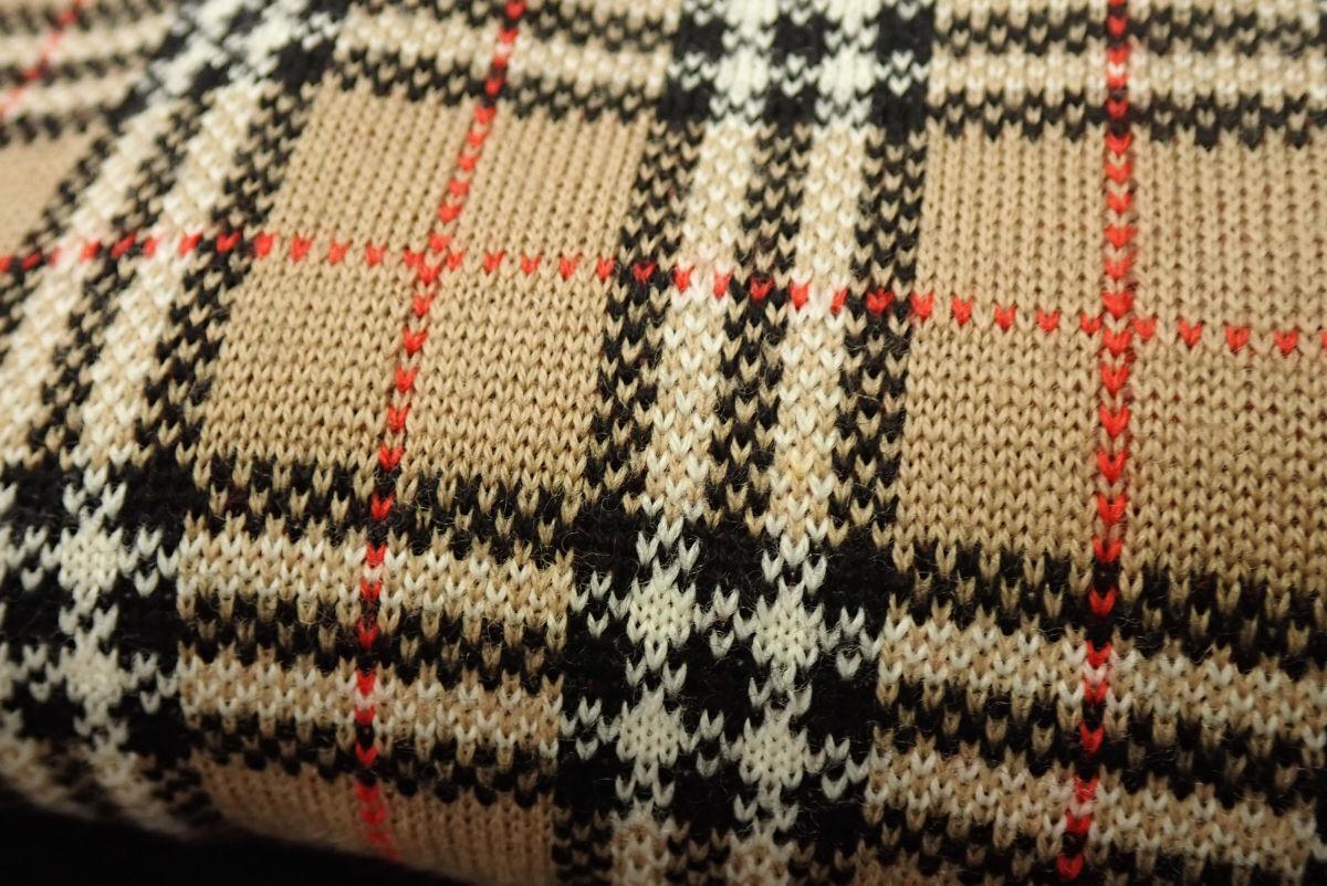■衣類17 レディース BURBERRY バーバリー ニット サイズМ■消費(fèi)稅0円